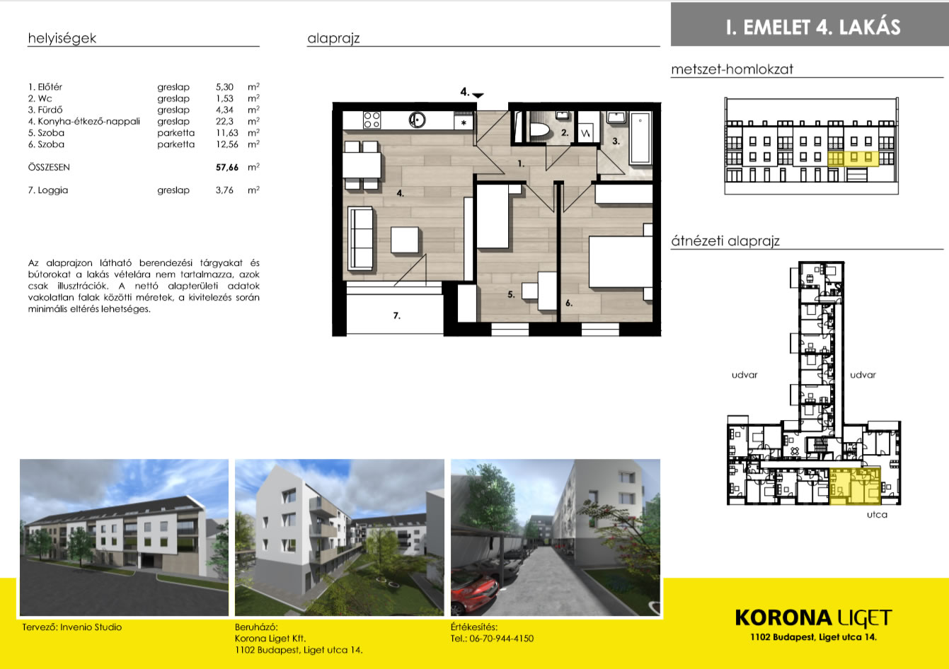 1. Emelet 4. lakásEladva