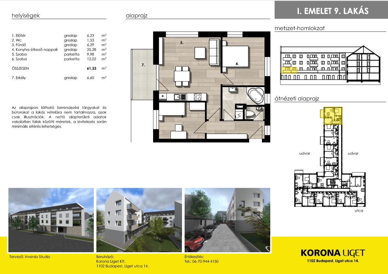 1. Emelet 9. lakásEladva