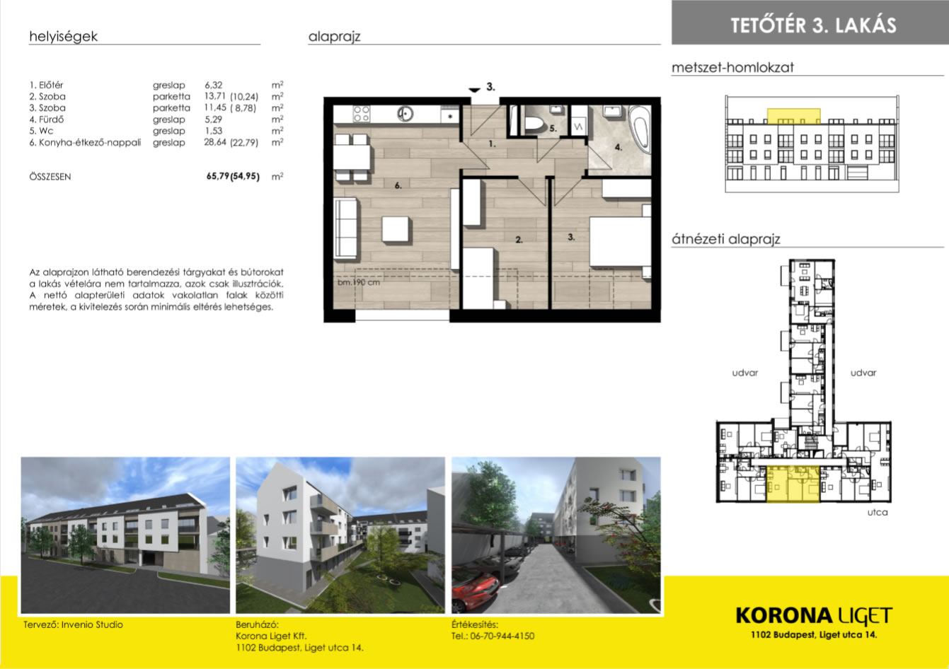 Tetőtér 3. lakásEladva