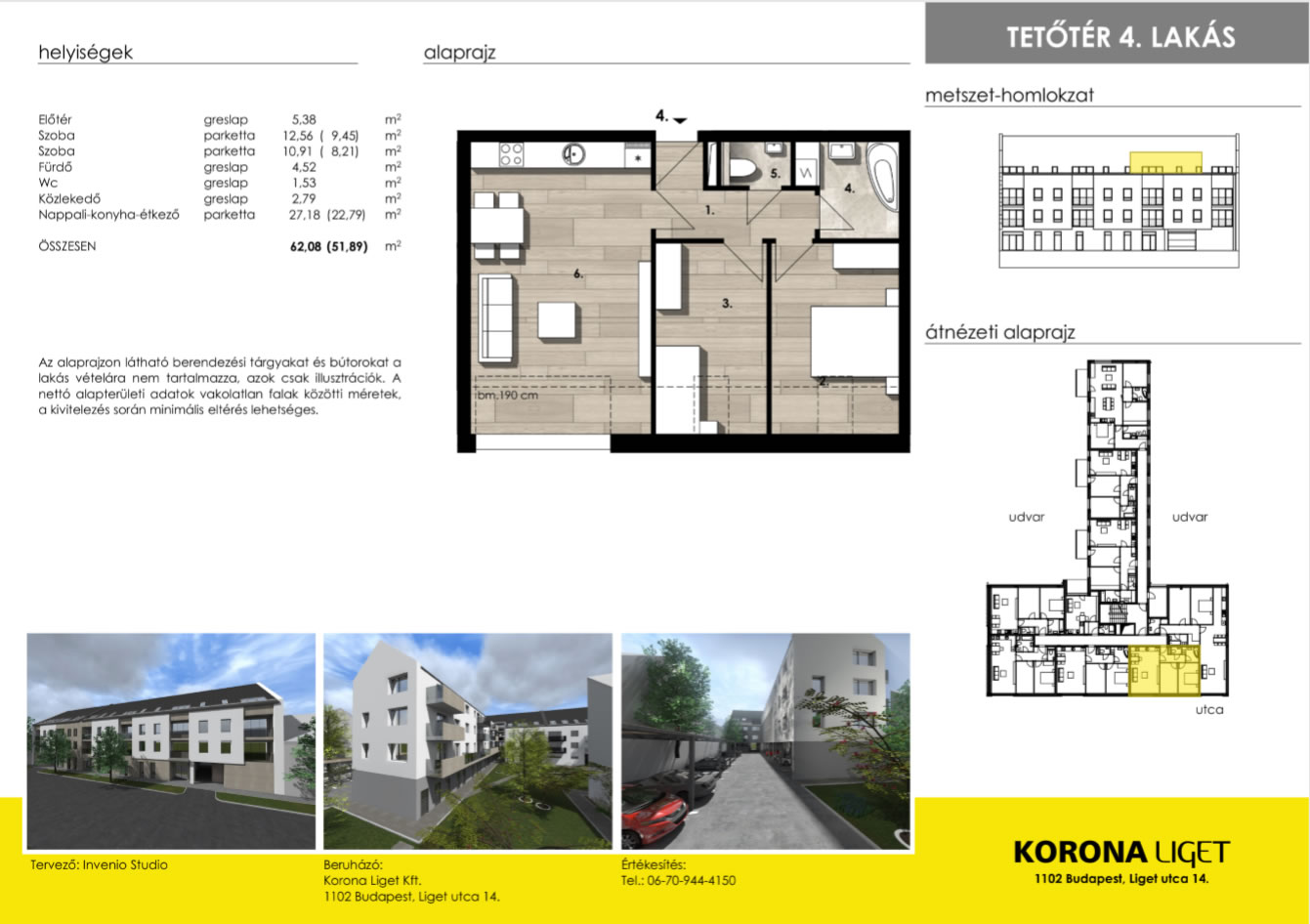 Tetőtér 4. lakásEladva