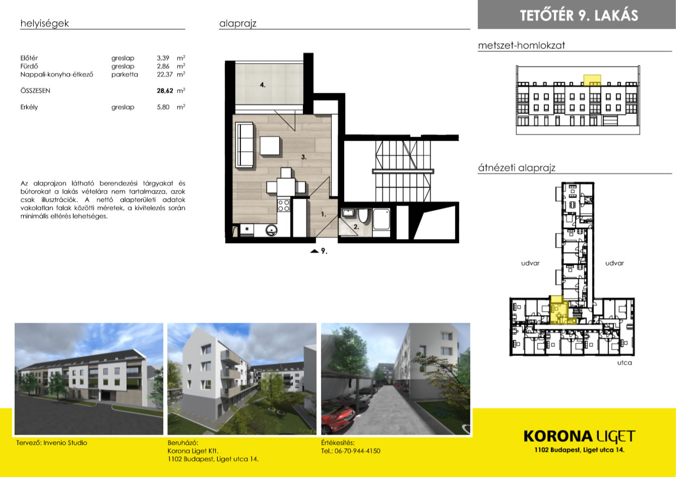 3. Emelet 9. lakásEladva